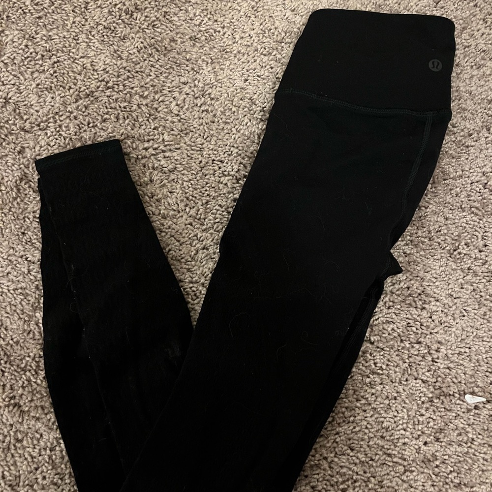 lululemon athletica Women's Classic Black leggings